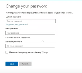 Stepwise Process On How To Change Hotmail Account Password 17