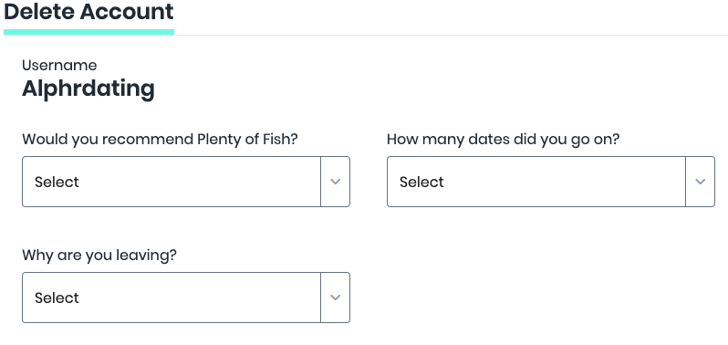 How to Delete POF (Plenty of Fish) Account & Deactivate Profile? 10