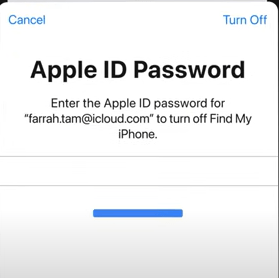 enter apple id