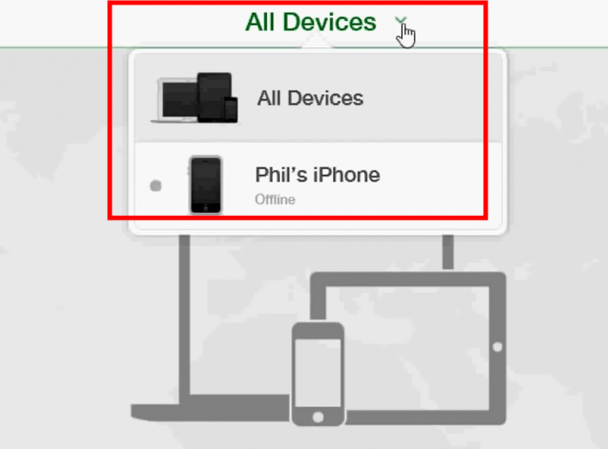 select all device