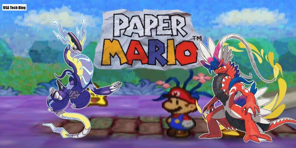 Pokemon Enthusiast Showcases Paper Mario-Inspired Renditions of Koraidon and Miraidon 2