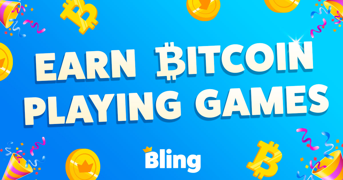 Read more about the article Crypto Gaming: Play Bling Mobile Games to Score Bitcoin Rewards